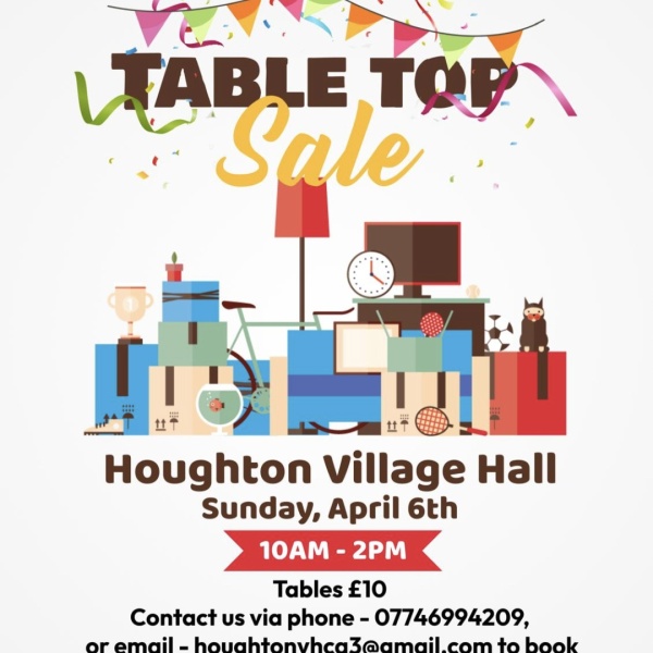 Table Top Sale