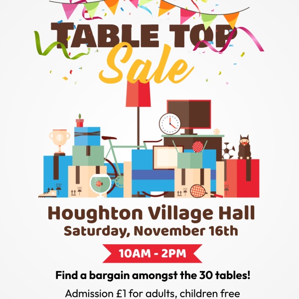 Table Top Sale